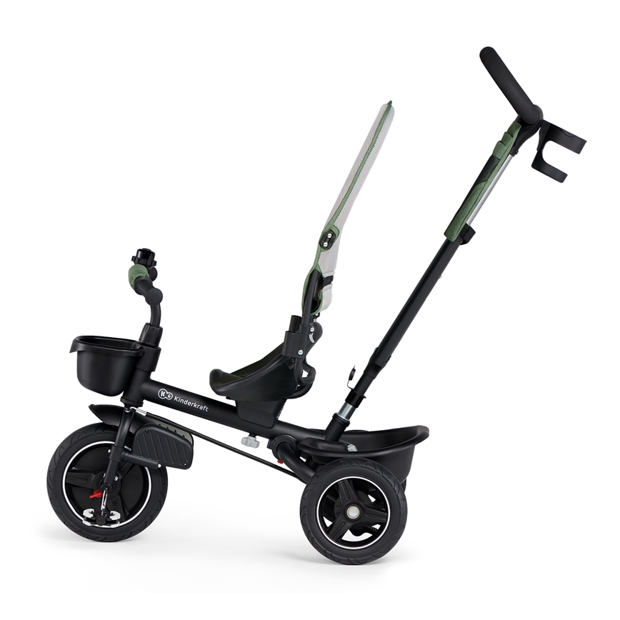 KINDERKRAFT SELECT - Otroški tricikel SPINSTEP Premium zelena