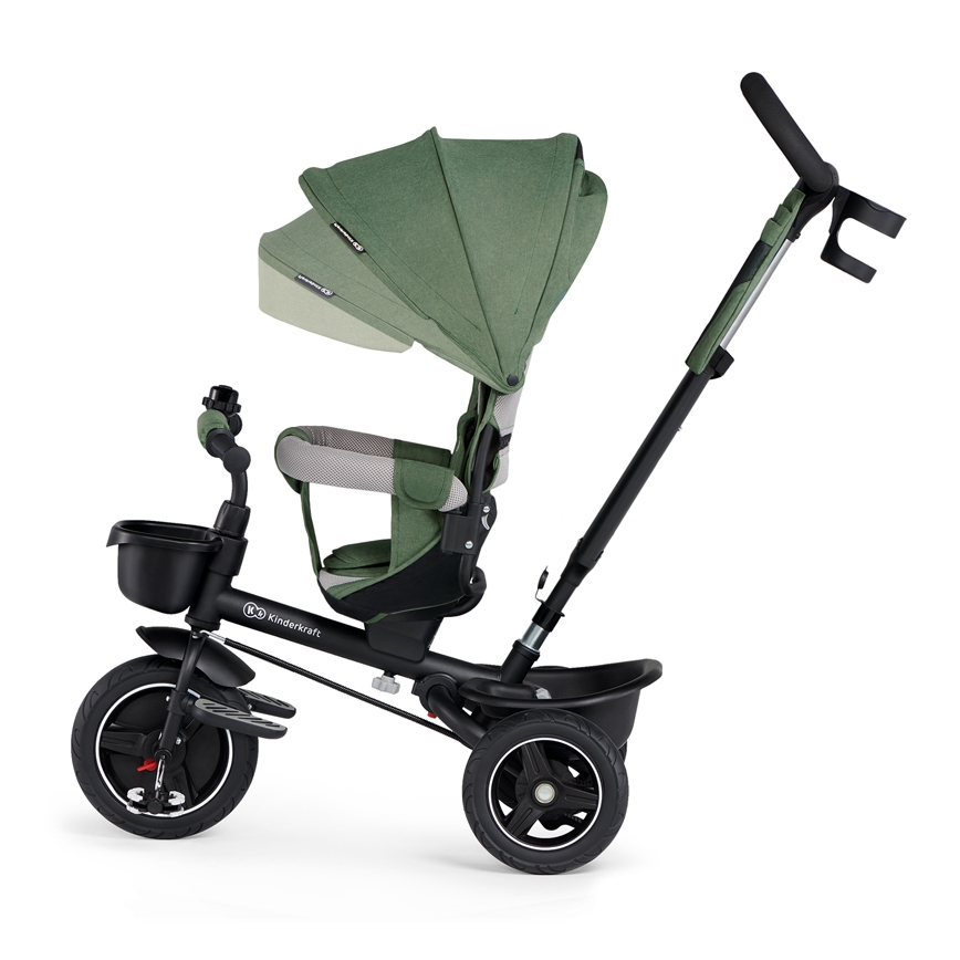 KINDERKRAFT SELECT - Otroški tricikel SPINSTEP Premium zelena