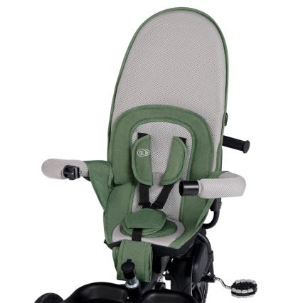 KINDERKRAFT SELECT - Otroški tricikel SPINSTEP Premium zelena