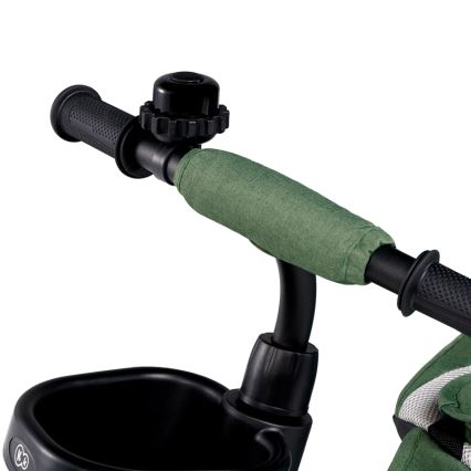 KINDERKRAFT SELECT - Otroški tricikel SPINSTEP Premium zelena