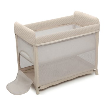 KINDERKRAFT SELECT - Potovalna posteljica MOON DREAM bež