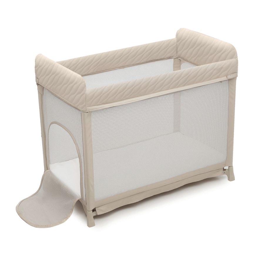 KINDERKRAFT SELECT - Potovalna posteljica MOON DREAM bež
