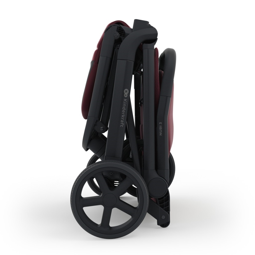 KINDERKRAFT SELECT - Športni voziček NUBI 3 Dark Ruby