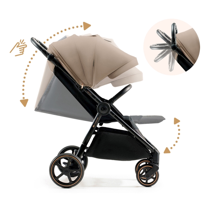 KINDERKRAFT SELECT - Voziček MITZY Linen bež