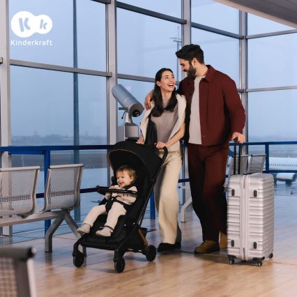 KINDERKRAFT SELECT - Voziček PILOT 2 črna