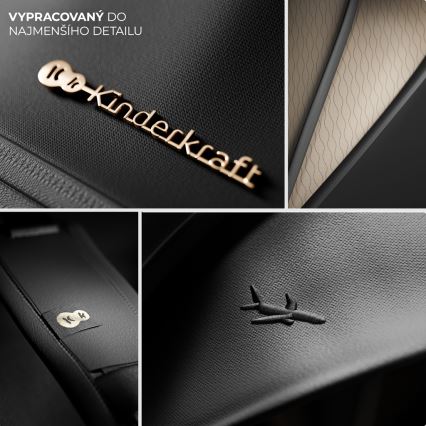 KINDERKRAFT SELECT - Voziček PILOT 2 črna