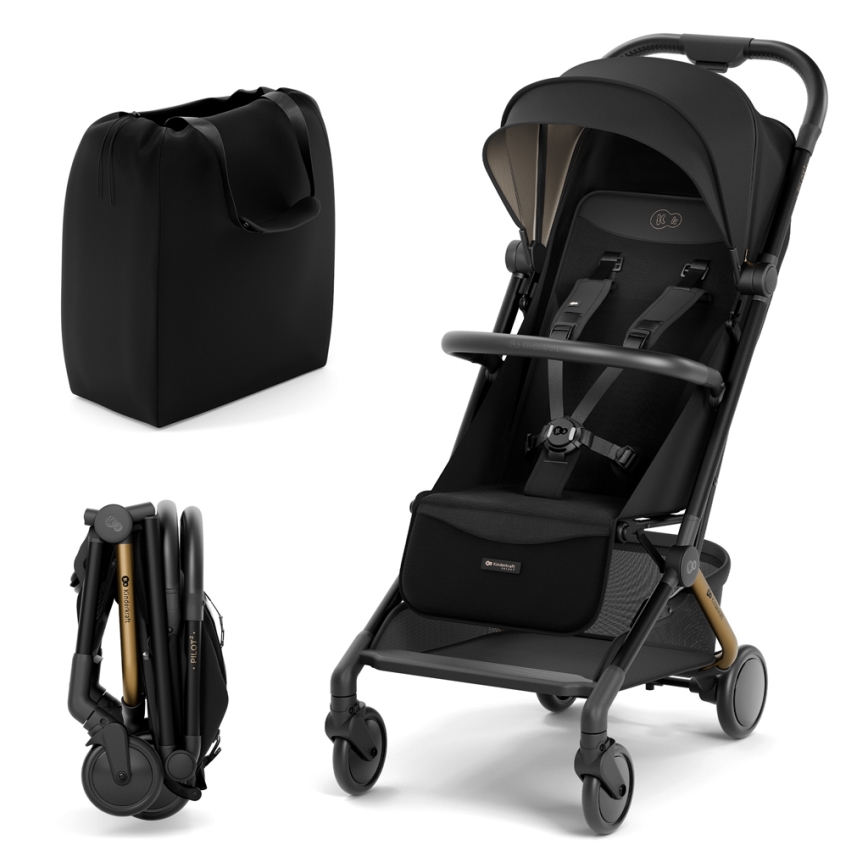 KINDERKRAFT SELECT - Voziček PILOT 2 črna