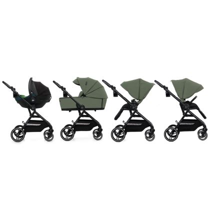 KINDERKRAFT SELECT - Športni voziček 2v1 YOXI Mystic green
