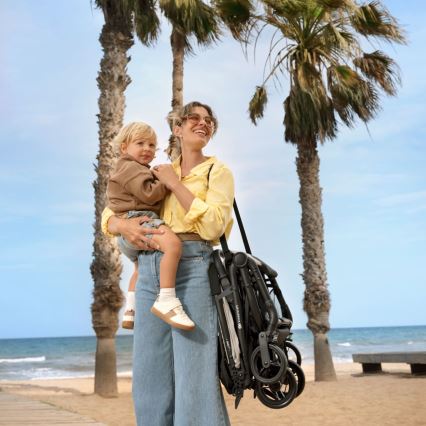 KINDERKRAFT - Športni otroški voziček INDY 3 Urban Grey