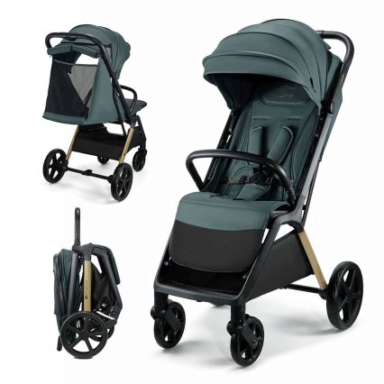 KINDERKRAFT - športni voziček LOOM zelene barve