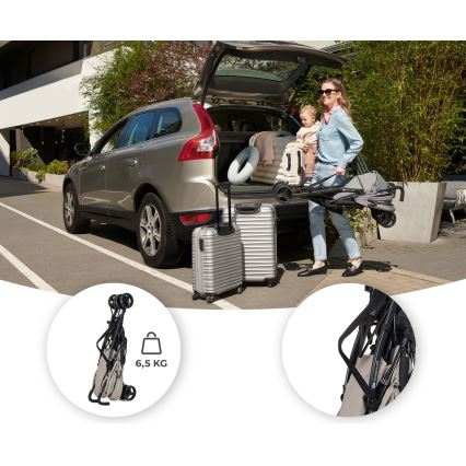 KINDERKRAFT - Otroški voziček TIK bež