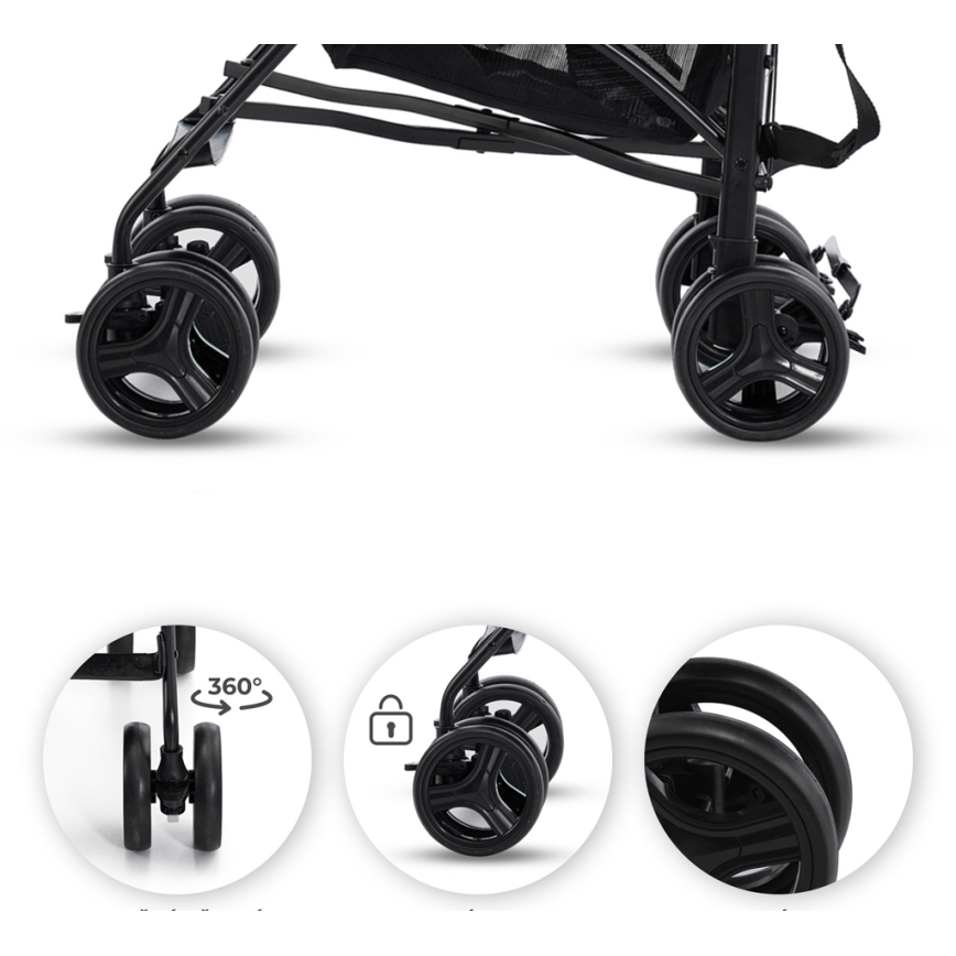 KINDERKRAFT - Otroški voziček TIK bež