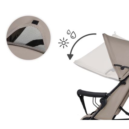 KINDERKRAFT - Otroški voziček TIK bež