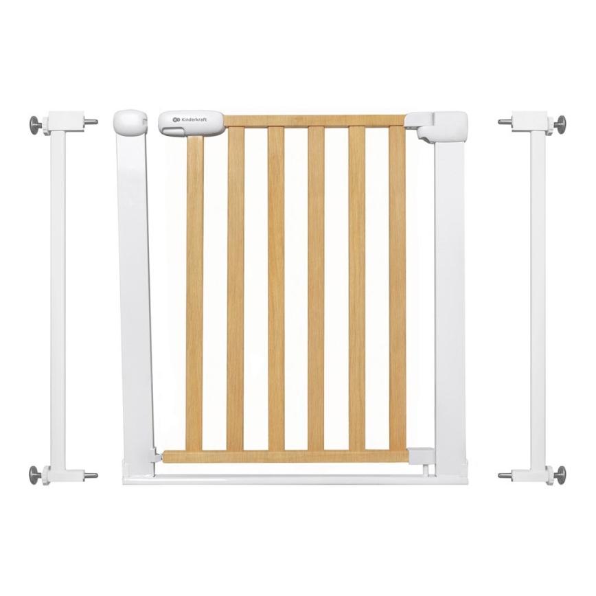 KINDERKRAFT - Varnostna pregrada LOCK&GO 75-103 cm bor
