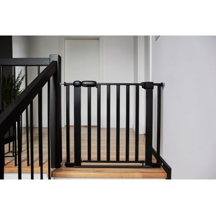 KINDERKRAFT - Varnostna pregrada LOCK&GO 75-103 cm črna