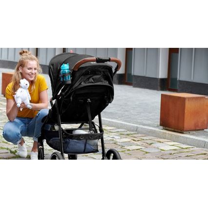 KINDERKRAFT - Voziček GRANDE PLUS črna