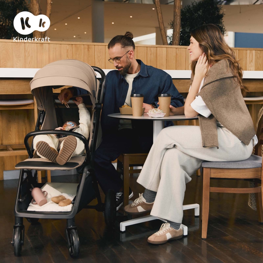 KINDERKRAFT - Voziček LOOM bež