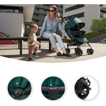 KINDERKRAFT - Voziček TIK Green gozd