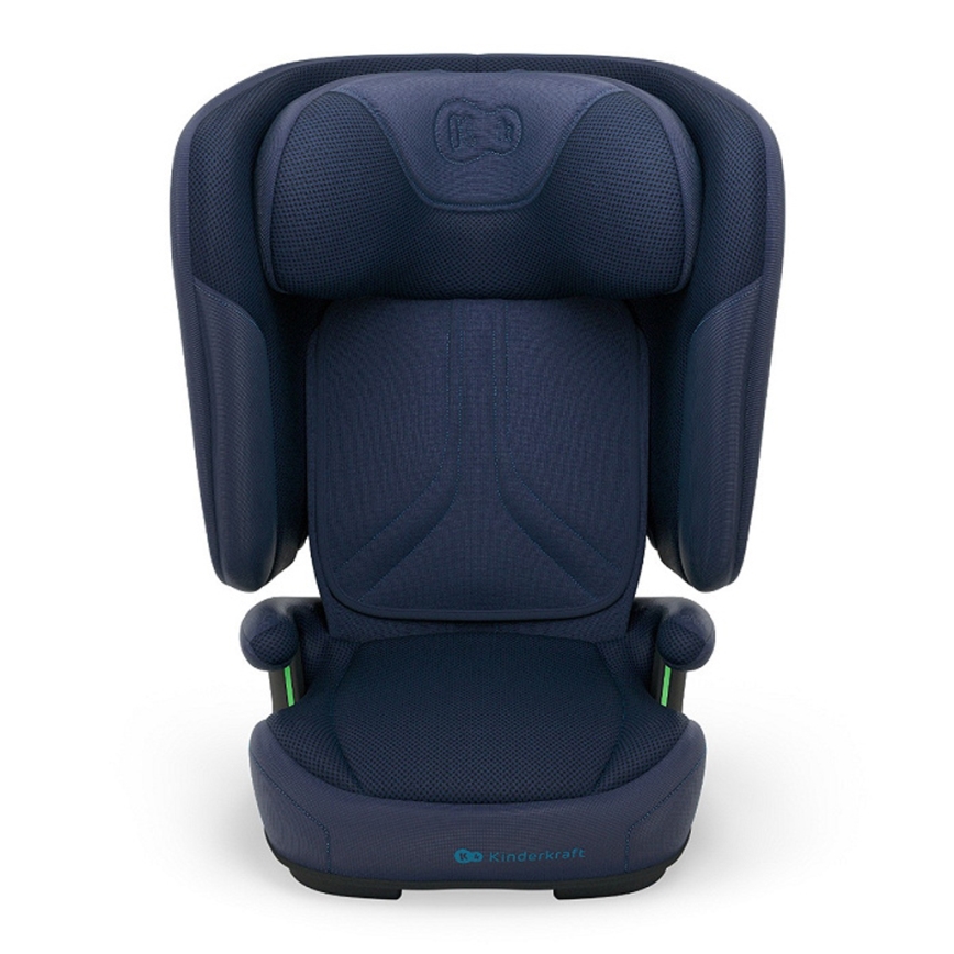 KINDERKRAFT - Zložljiv otroški avtosedež UNITY 2 i-Size 100-150 cm temno moder