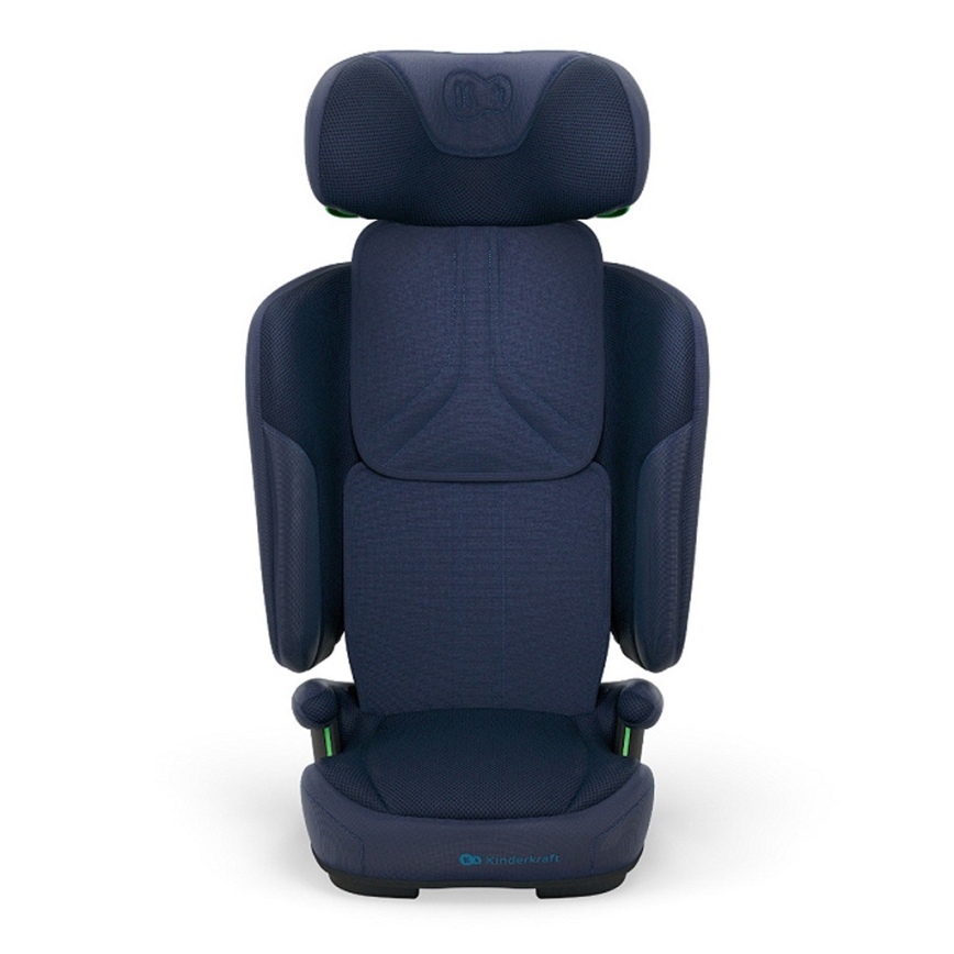 KINDERKRAFT - Zložljiv otroški avtosedež UNITY 2 i-Size 100-150 cm temno moder