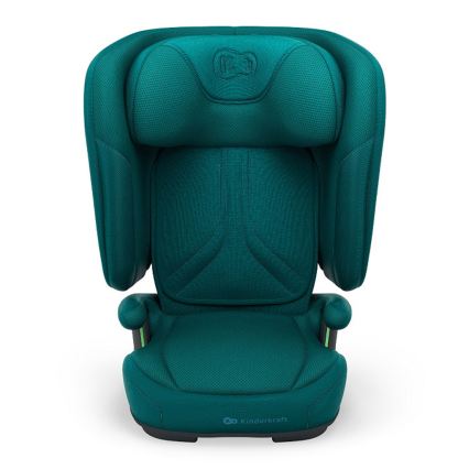 KINDERKRAFT - Zložljiv otroški avtosedež UNITY 2 i-Size 100-150 cm turkizne barve