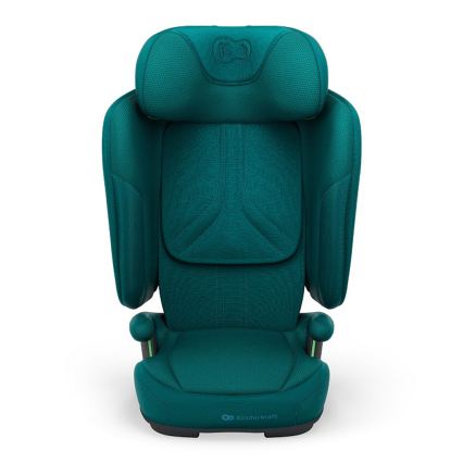 KINDERKRAFT - Zložljiv otroški avtosedež UNITY 2 i-Size 100-150 cm turkizne barve