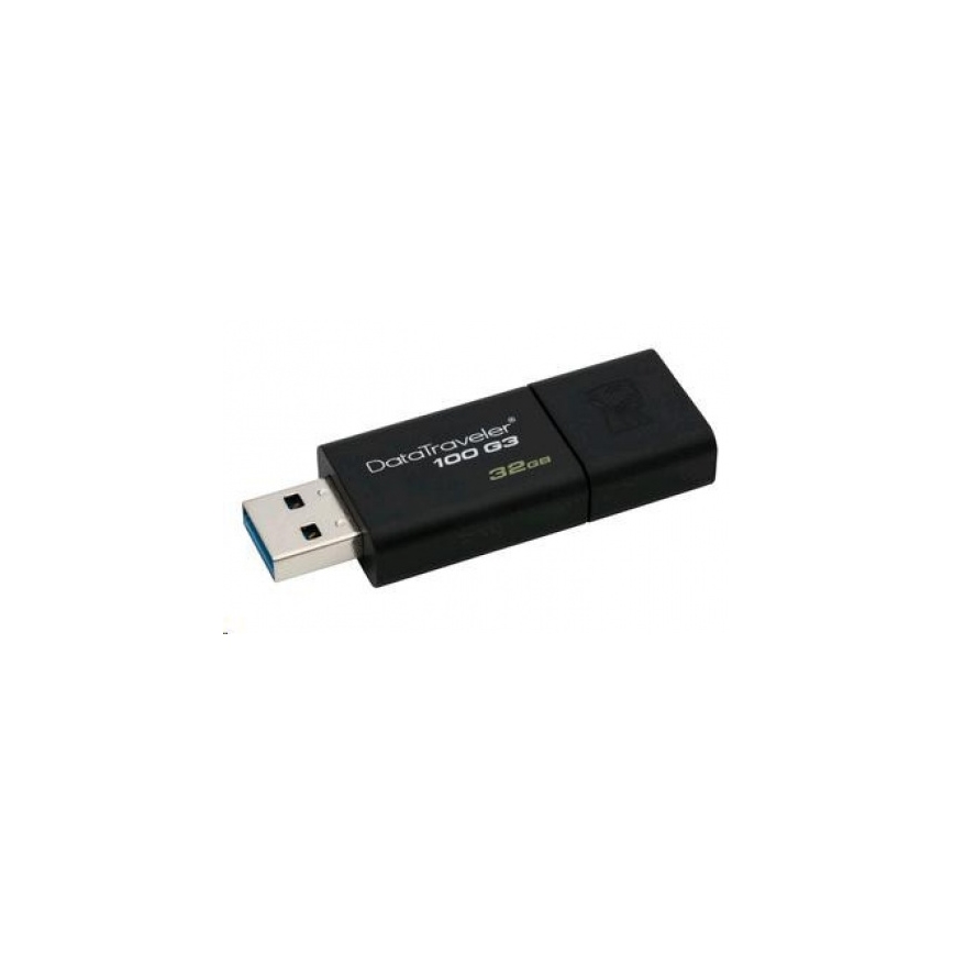 Kingston - Flash Drive DATATRAVELER 100 G3 USB 3.0 32GB črn