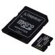 Kingston - MicroSDXC 128GB Canvas Select Plus U1 100MB/s + SD adapter