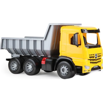 Kiper Mercedes GIGA TRUCKS 65 cm rumeno/siva