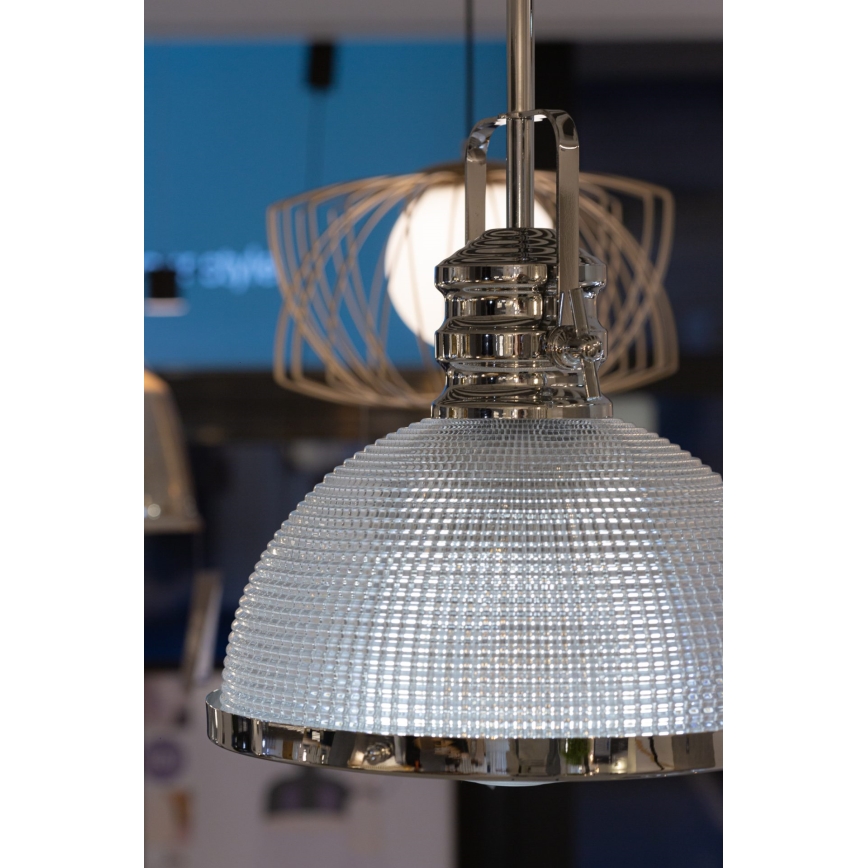 Lestenec na drogu THOR 1xE27/11W/230V sijajni krom