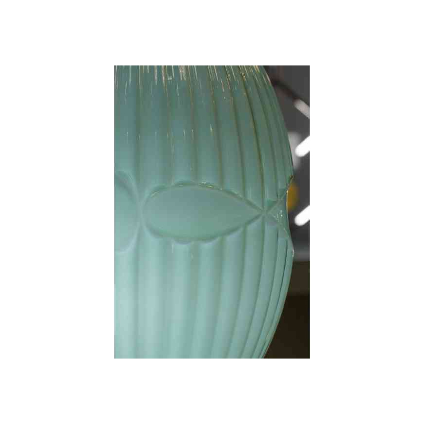 Lestenec na vrvici ELLIPTIC 1xE27/11W/230V zelena