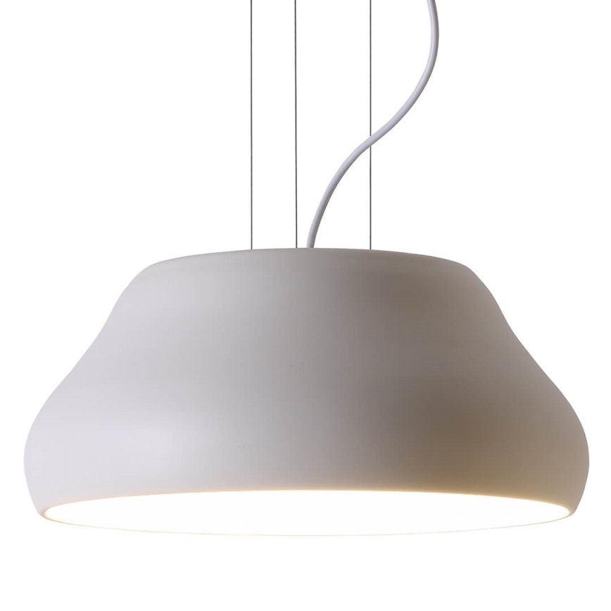 LED Lestenec na vrvici PADDY LED/24W/230V bela