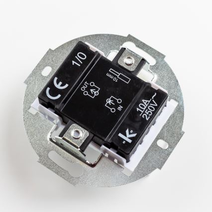 Kliklap - Retro gumb brez okvirja, moder