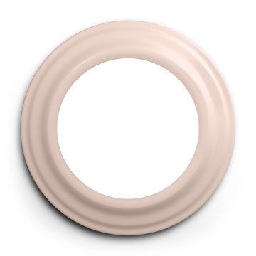 Kliklap - Retro okvir, preprost, v praškasto rožnati barvi