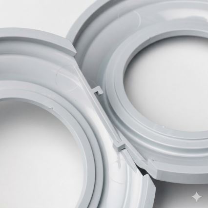 Kliklap - Retro okvirček krajna siva