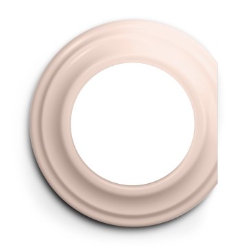 Kliklap - retro robni okvir v prašno rožnati barvi