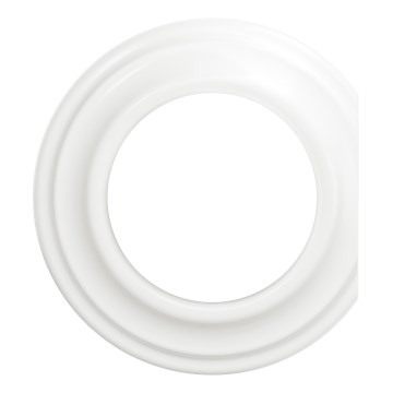 Kliklap - Retro snežno bel robni okvirček