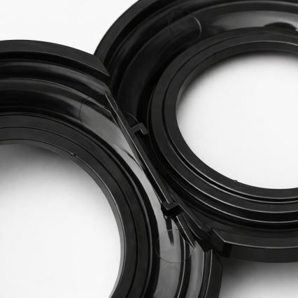 Kliklap - Retro sredinski okvirček, črne barve