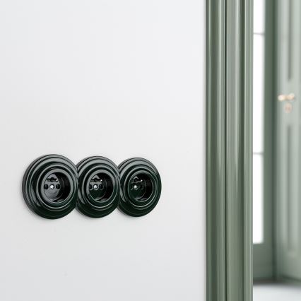 Kliklap - Retro zeleni sredinski okvir