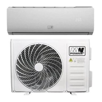 Klimatska naprava 12K V1 — 3,5 kW 12000 BTU, Wi-Fi Tuya, bela, z daljinskim upravljalnikom