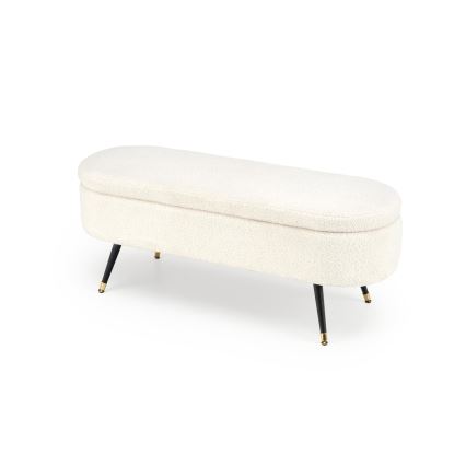 Klop s predalom AVEIRO 46x120 cm bela