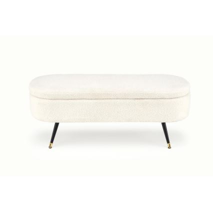 Klop s predalom AVEIRO 46x120 cm bela