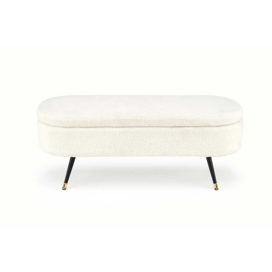 Klop s predalom AVEIRO 46x120 cm bela