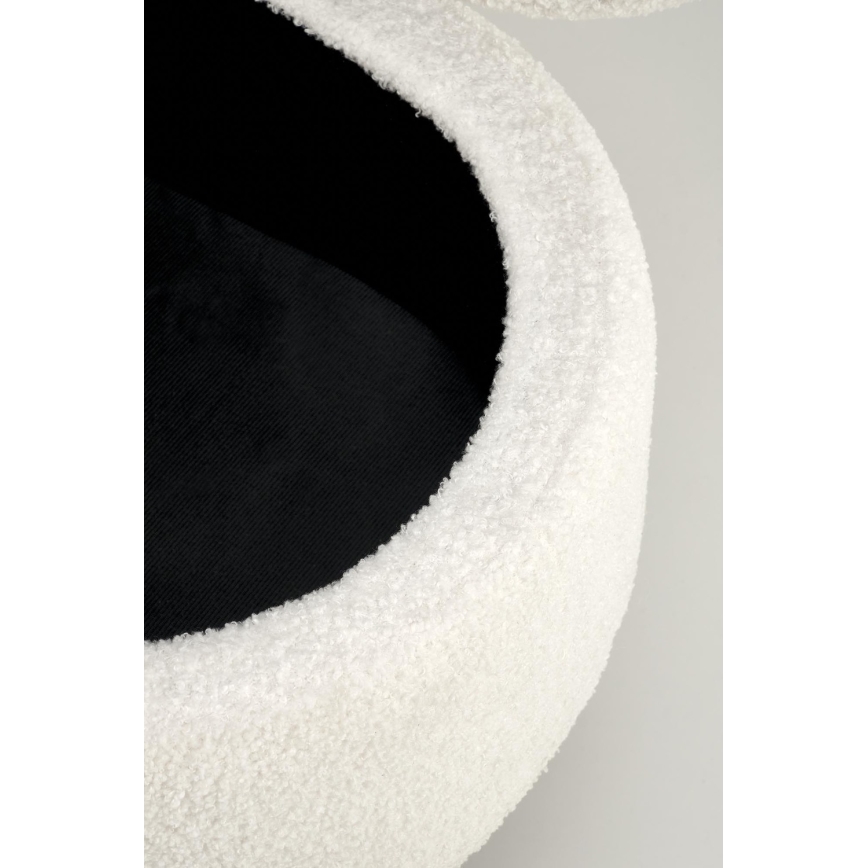 Klop s predalom AVEIRO 46x120 cm bela