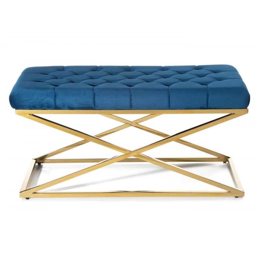 Klop SALIBA 50x97 cm zlata/modra
