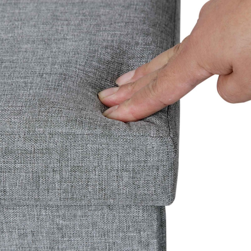 Klop SULTAN svetlo siva