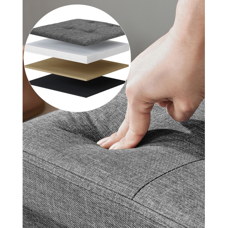 Klop SULTAN temno siva