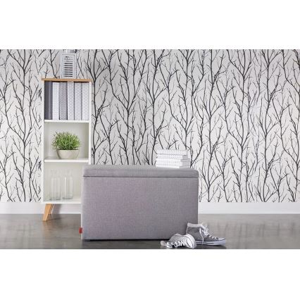 Klop za shranjevanje RINA 50x80 cm siva