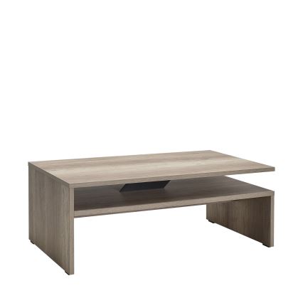 Klubska mizica 42x110 cm rjava