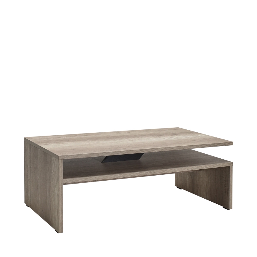Klubska mizica 42x110 cm rjava
